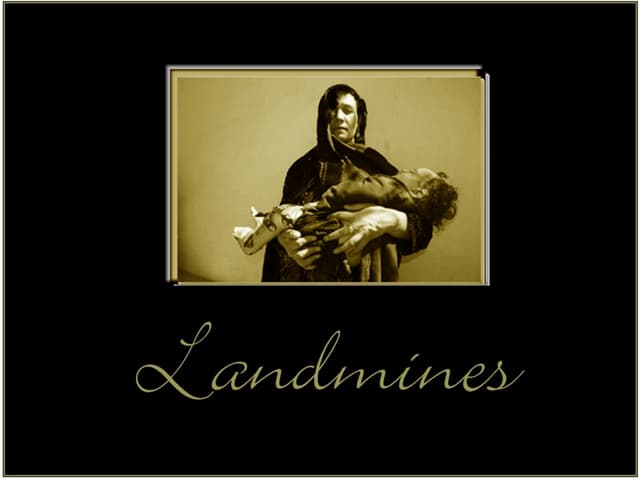 Landmines / Minas antipersona