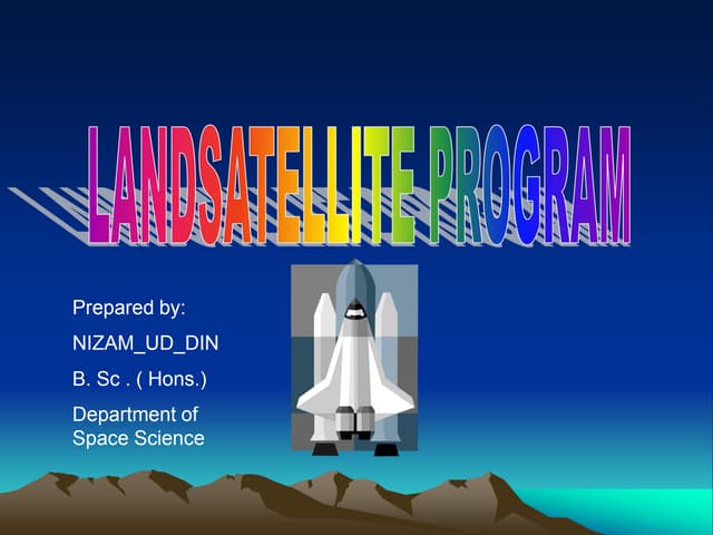 Introduction to Landsat