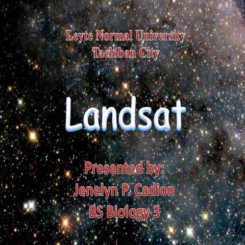 Landsat program