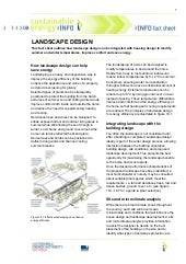 Landscape design