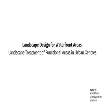 RIVER FRONT DEVELOPMENT | PDF