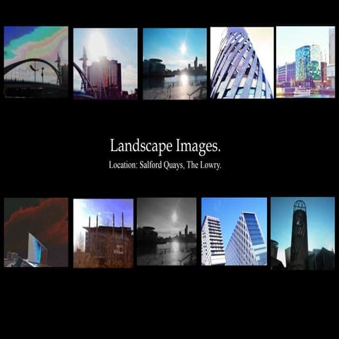 Landscape images presentation