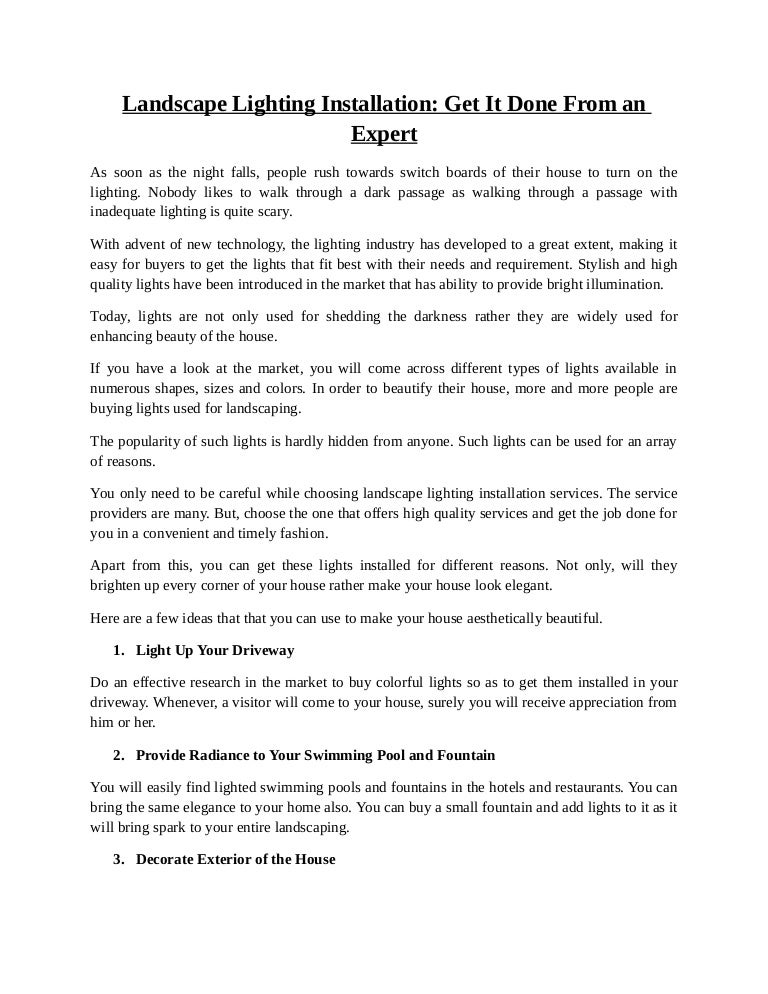 Landscape lighting installation_get_it_done_from_an_expert