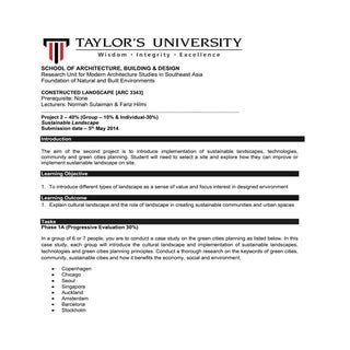 BRIEF CL P2 Sustainable Landscape