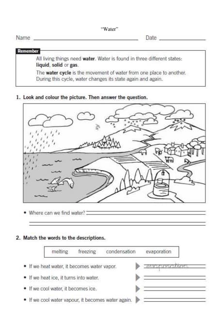 landscapes worksheet 6 3
