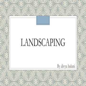 LANDSCAPING presentation.pptx terrace landscape