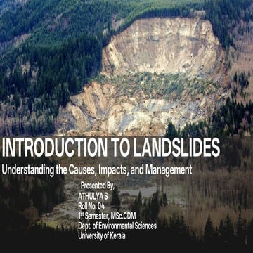 LANDSLIDE (Athulya) Disasters and Disaster Management.pdf