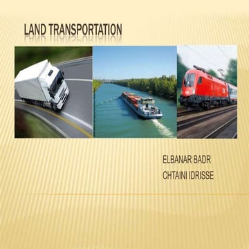 Land transportation