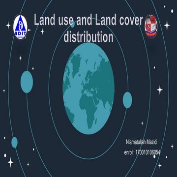 Land use and land cover ppt