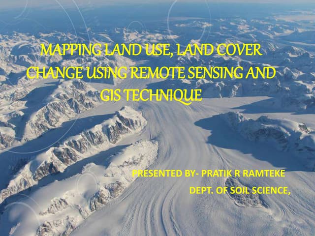 Land use cover pptx.