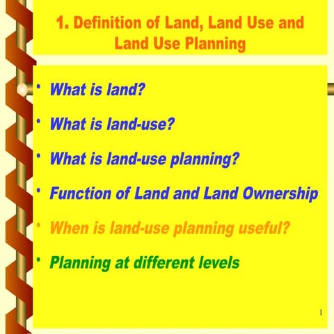 Land use planning | PPT