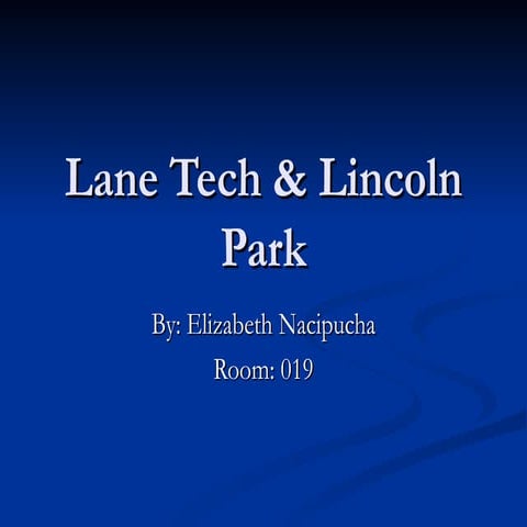 Lane tech & lincoln park