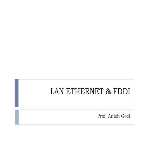 Lan Ethernet Fddi  03 Format