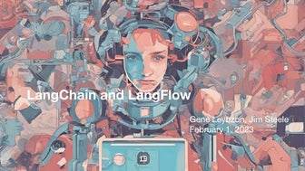 Generative AI Application Development using LangChain and LangFlow