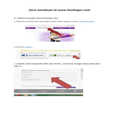 Langkah langkah membuat slide share