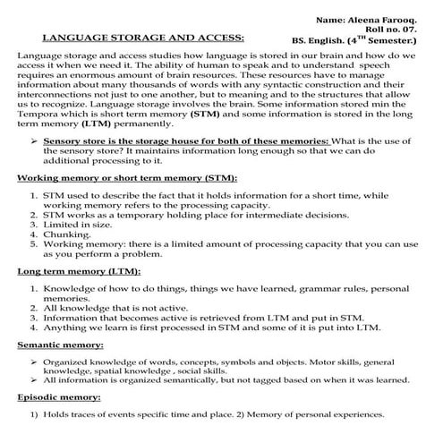 Language storage and access | DOCX