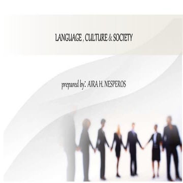 LANGUAGE.ppt dialect vs language reporting