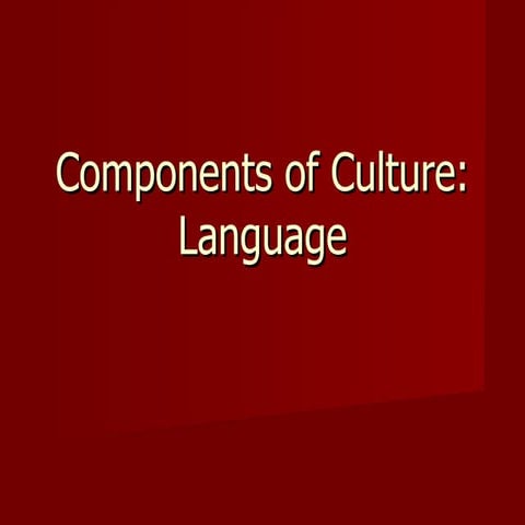 Language As Symbols | PPT