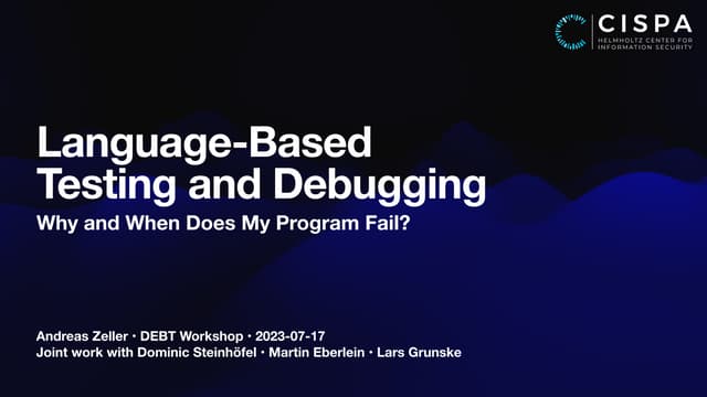 Language-Based Testing and Debugging.pdf