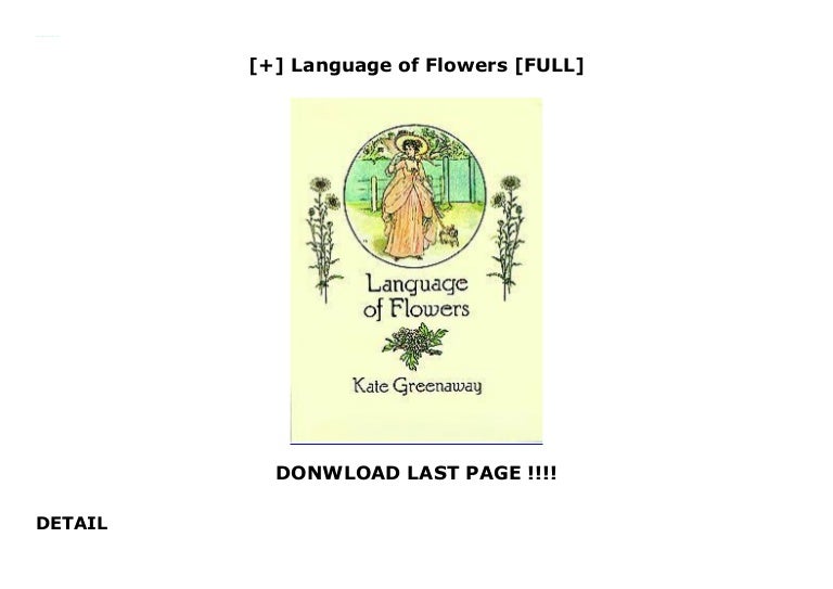 Language Of Flowers Full