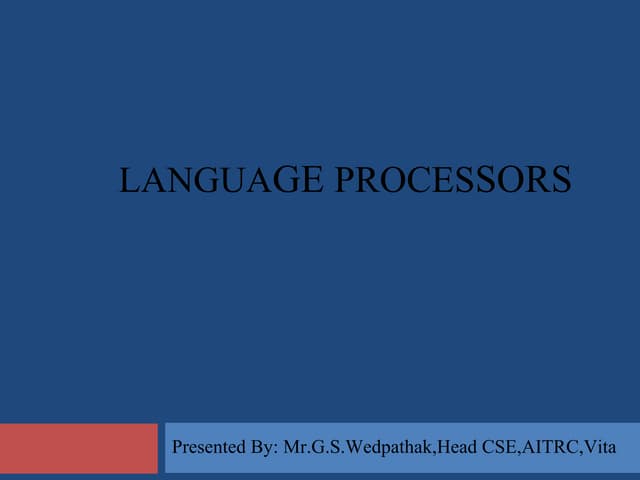 Language processors