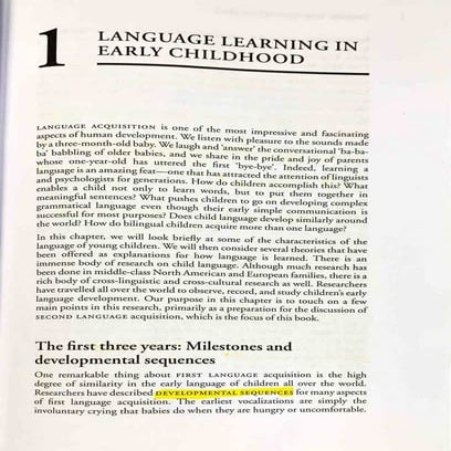 language acquisition for students and teachers | PDF