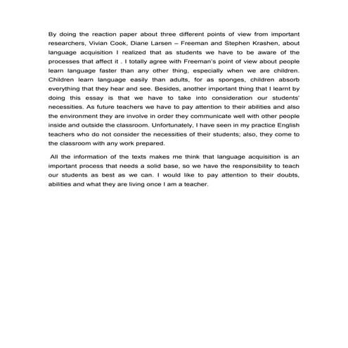 Language acquisition.