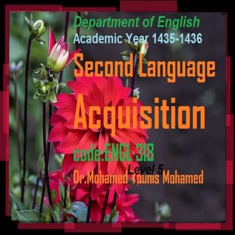 Language acquisition for DEL students and teachers