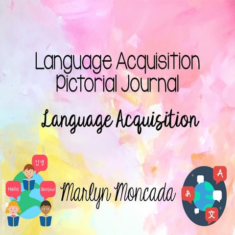 Language Acquisition: all about language acquisition | PPTX