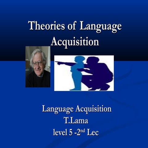 Language acquistion theories