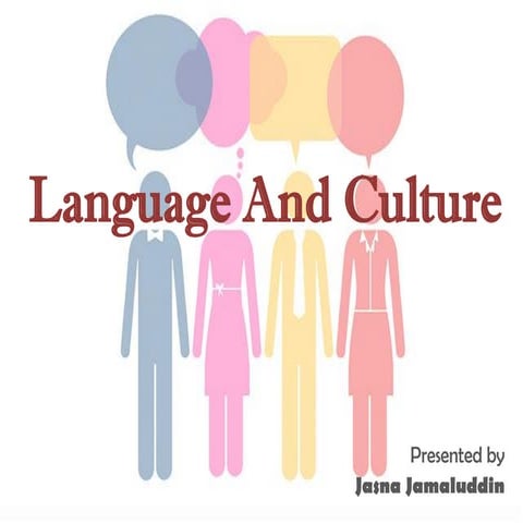 Language and culture