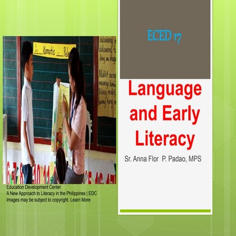 Language and literacy