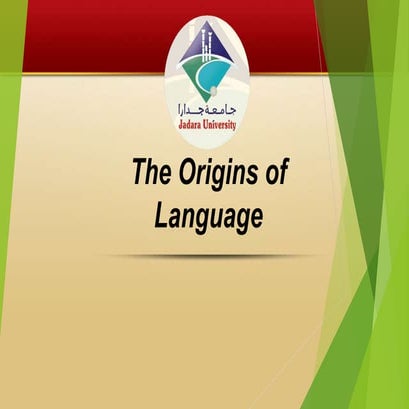 language emergence language emergencee.ppt