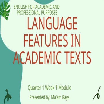 LANGUAGE FEATURES IN ACADEMIC TEXTS.pptx