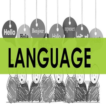 Oral Language : Nature and Characteristics