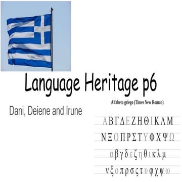 Language heritage (2) | PPT