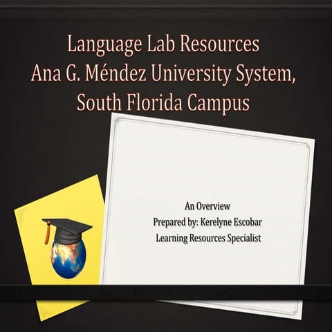 Language Lab Resources | PPTX