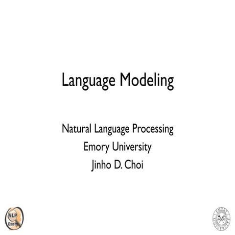 [2019] Language Modeling