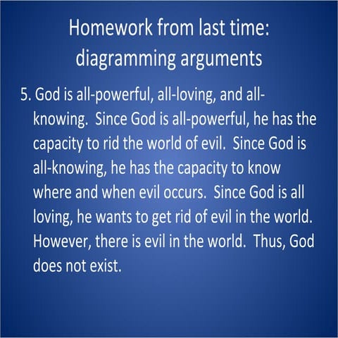 Language of Arguments | PPT