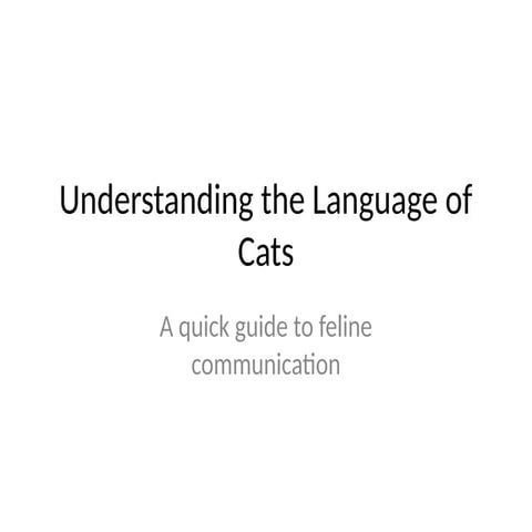 Do you know the real language_of_cats.pptx