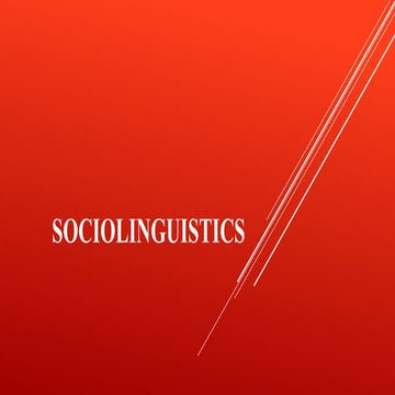 Language Planning, Pidgin and Creoles