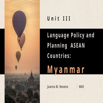 Language Policy Planning and in ASEAN Countries Myanmar.pptx