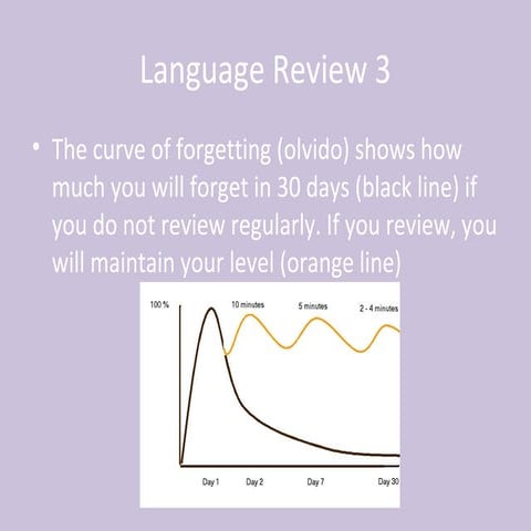 Language review 3