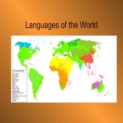 Languages Of The World