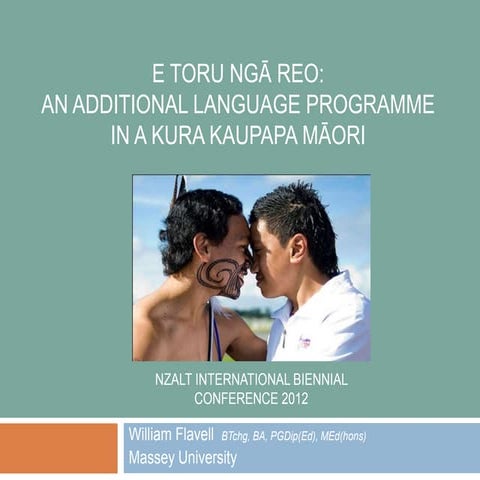 NZALT INTERNATIONAL BIENNIAL CONFERENCE 2012