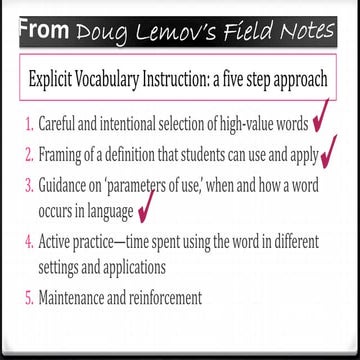 Language skills: teaching academic keywords