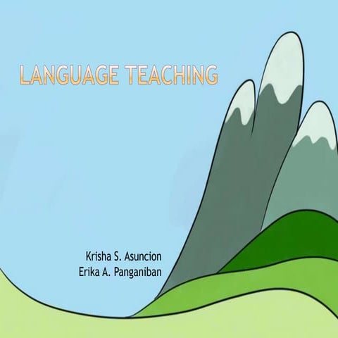 Language teaching
