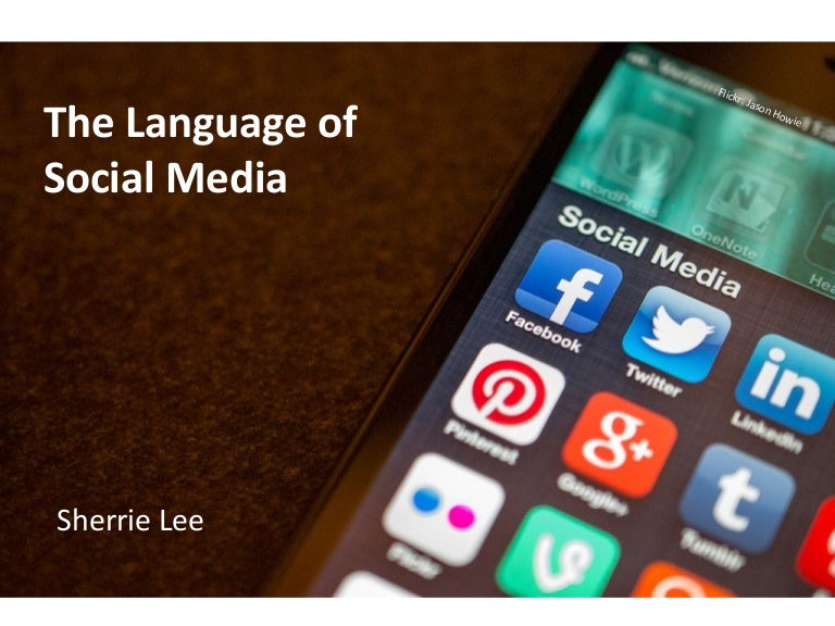 Language of Social Media