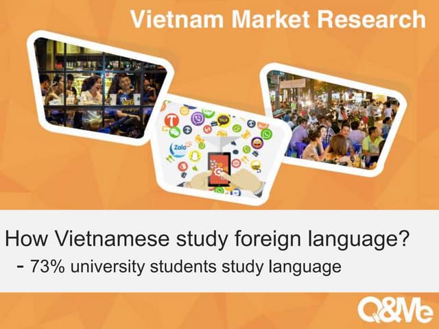 How does Vietnamese study language