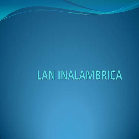 Lan inalambrica